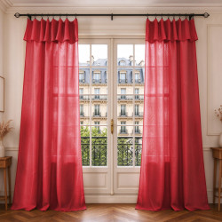 Rideaux Evasion Cerise