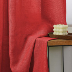 Rideaux Evasion Cerise