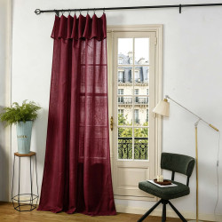 Rideaux Evasion Lie De Vin