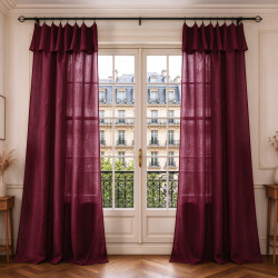 Rideaux Evasion Lie De Vin