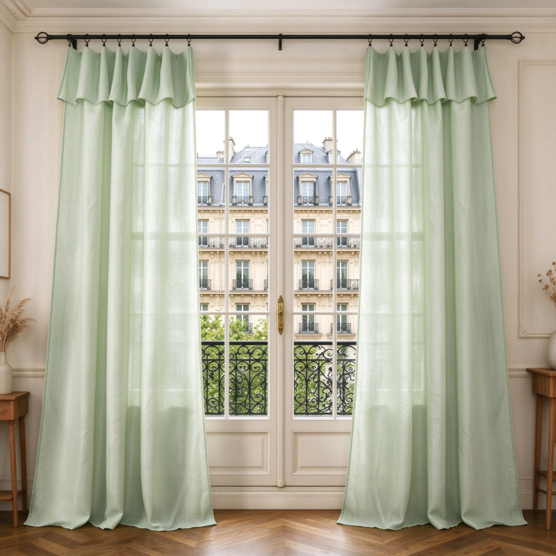 Rideaux Evasion Menthe
