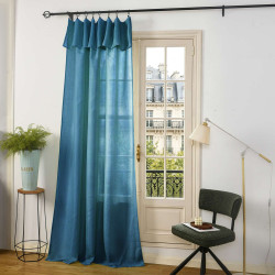 Rideaux Evasion Cyan