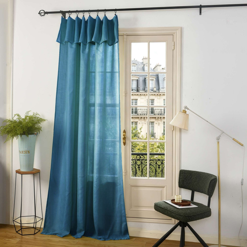 Rideaux Evasion Cyan