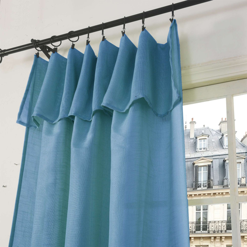 Rideaux Evasion Cyan