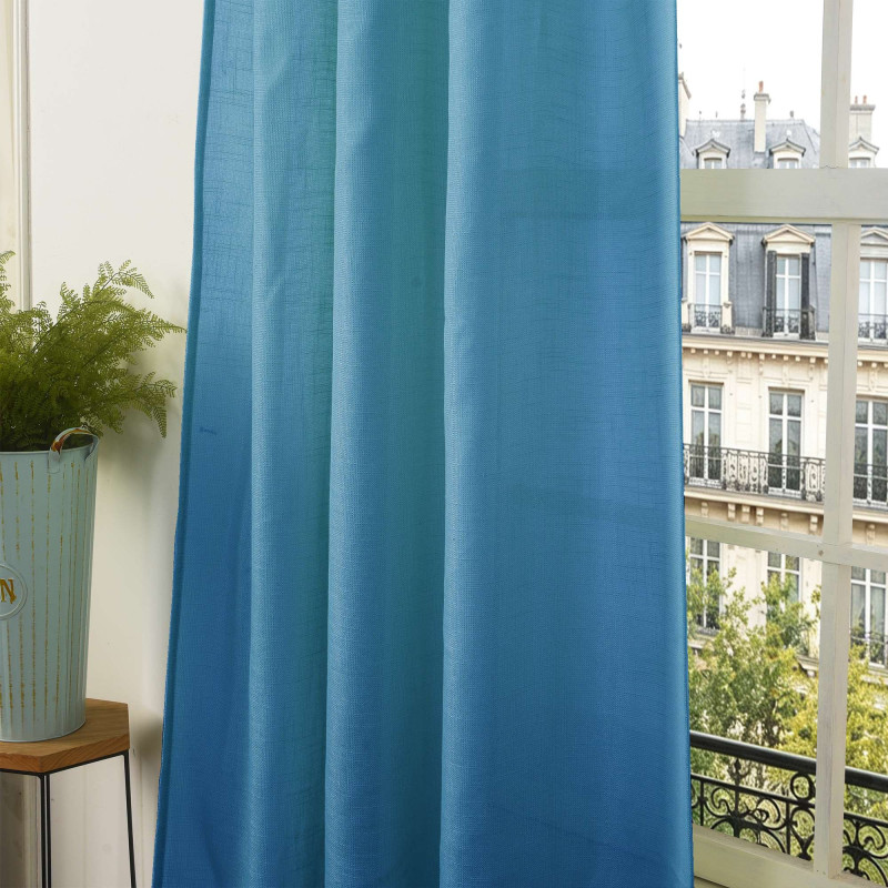Rideaux Evasion Cyan