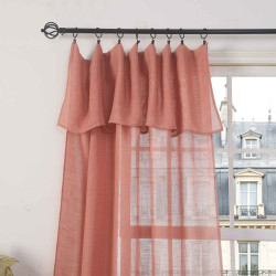 Rideaux Evasion Rose Boise