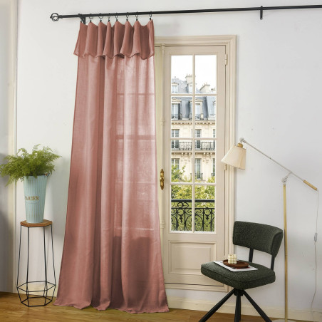 Rideaux Evasion Terracotta