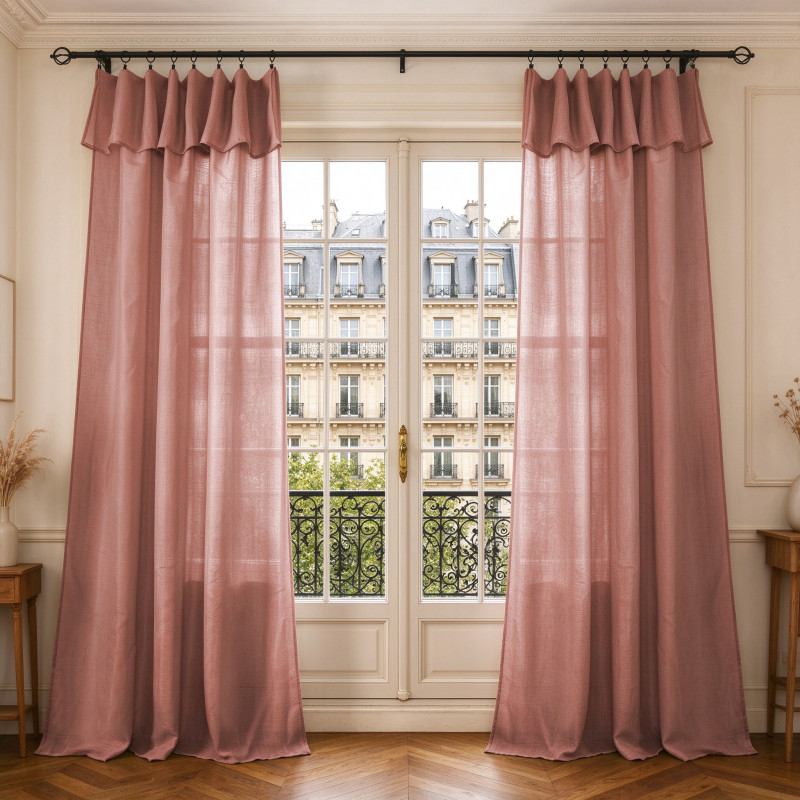 Rideaux Evasion Terracotta