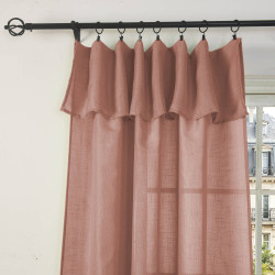 Rideaux Evasion Terracotta