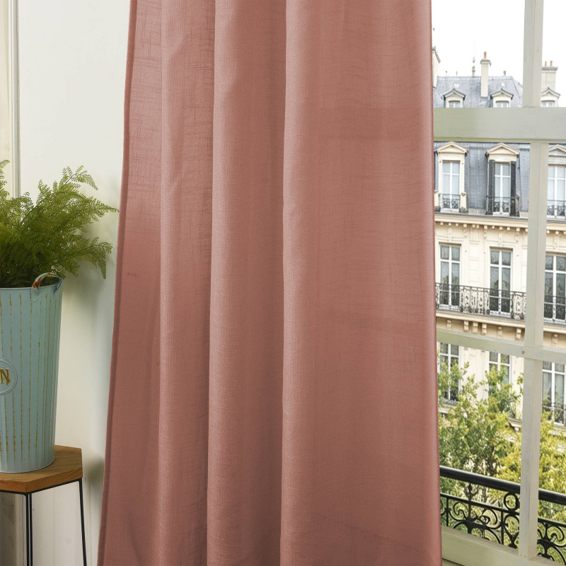 Rideaux Evasion Terracotta