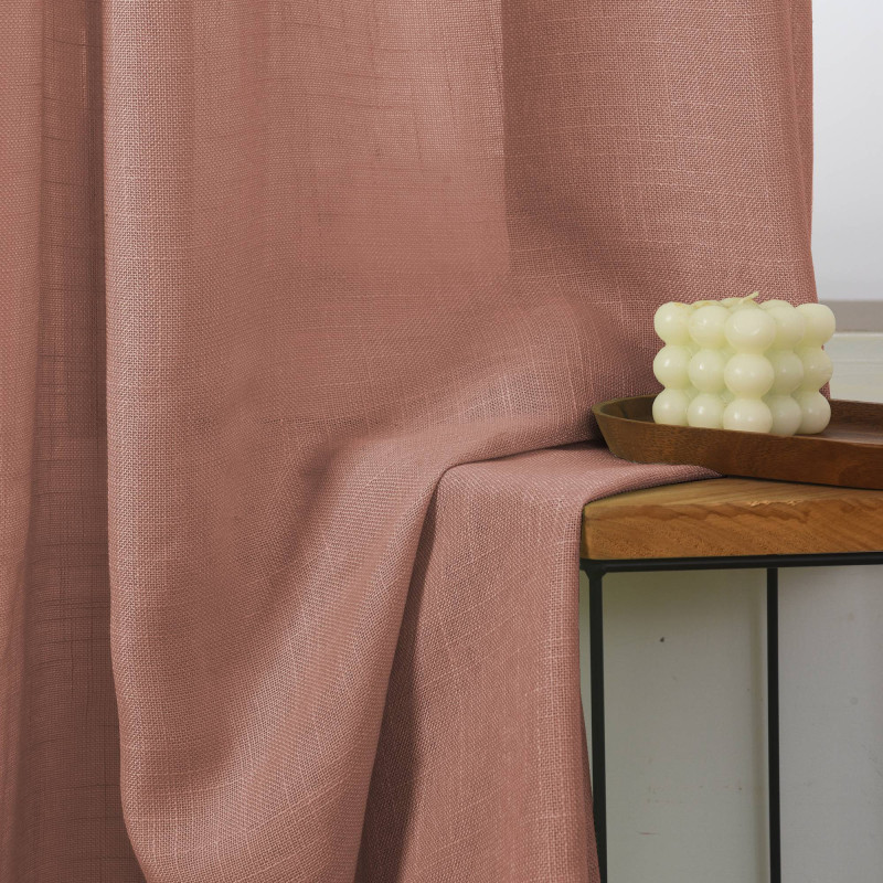 Rideaux Evasion Terracotta