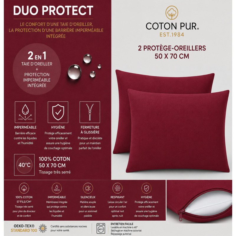 Duo Protect Grenat