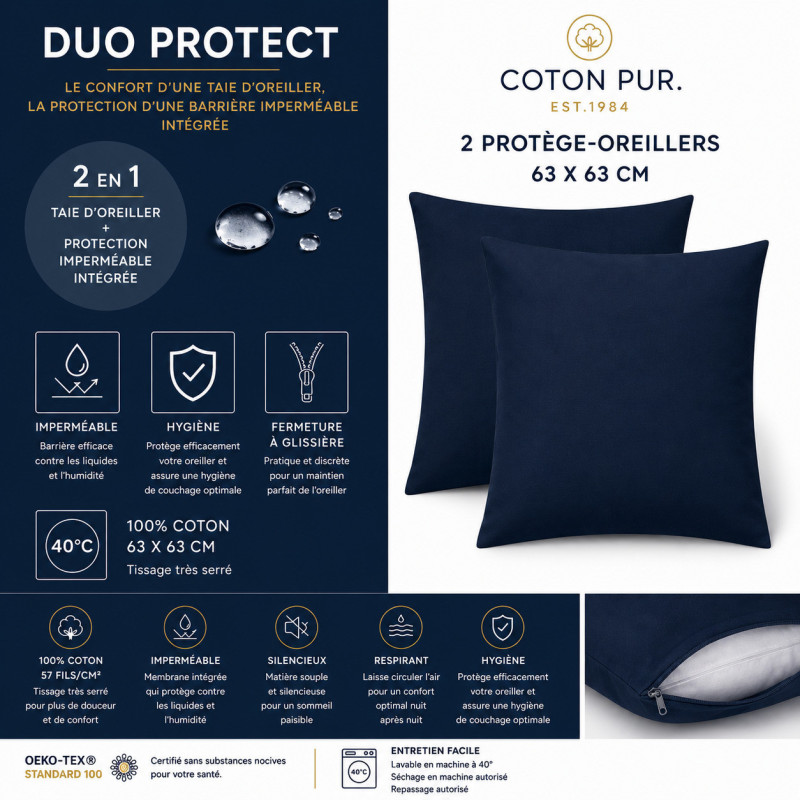 Duo Protect Bleu Nuit