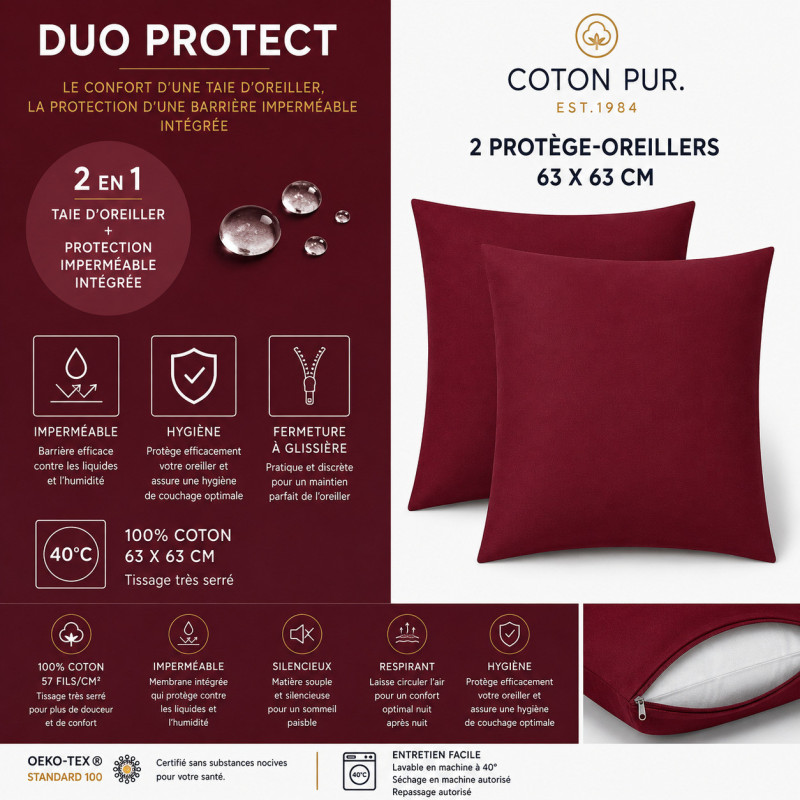 Duo Protect Grenat