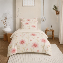Collection "Anaëlle" Coquelicot Rose Pétale