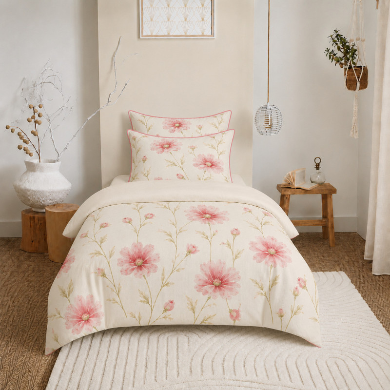 Collection "Anaëlle" Coquelicot Rose Pétale