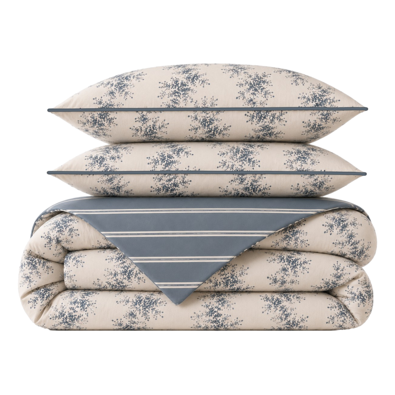 Collection "Anaëlle" Jardin Francais Bleu