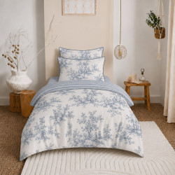 Collection "Anaëlle" Jardin Francais Bleu