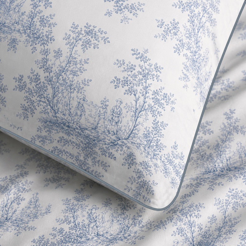 Collection "Anaëlle" Jardin Francais Bleu