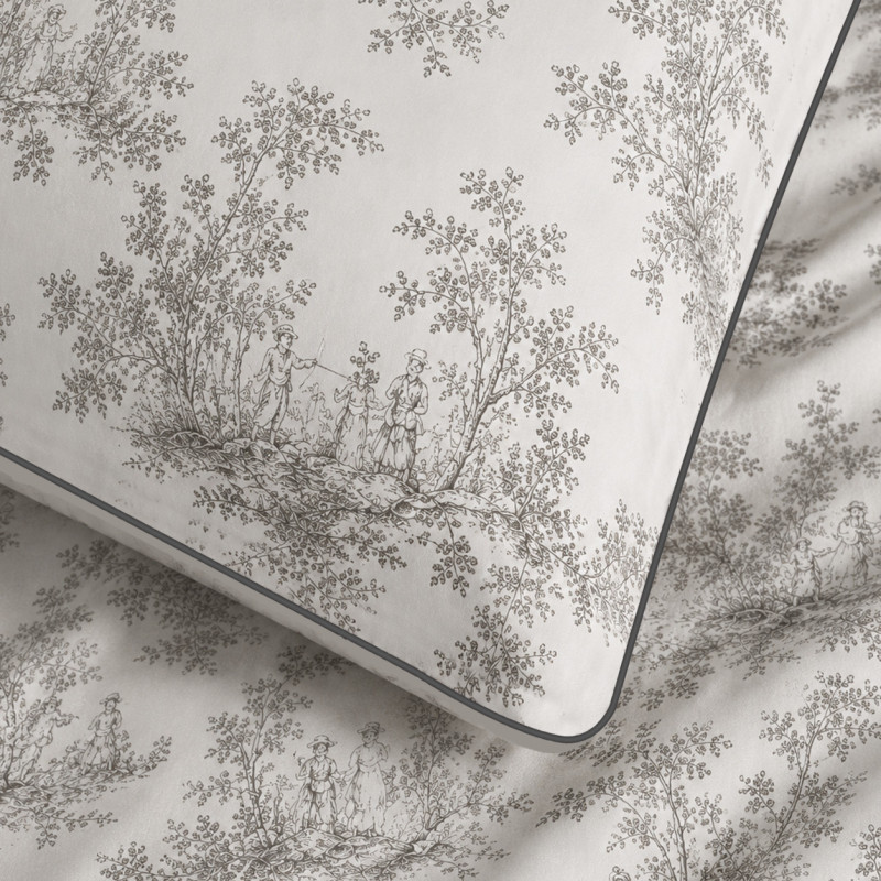 Collection "Anaëlle" Jardin Francais Gris