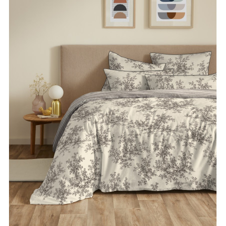 Collection "Anaëlle" Jardin Francais Gris