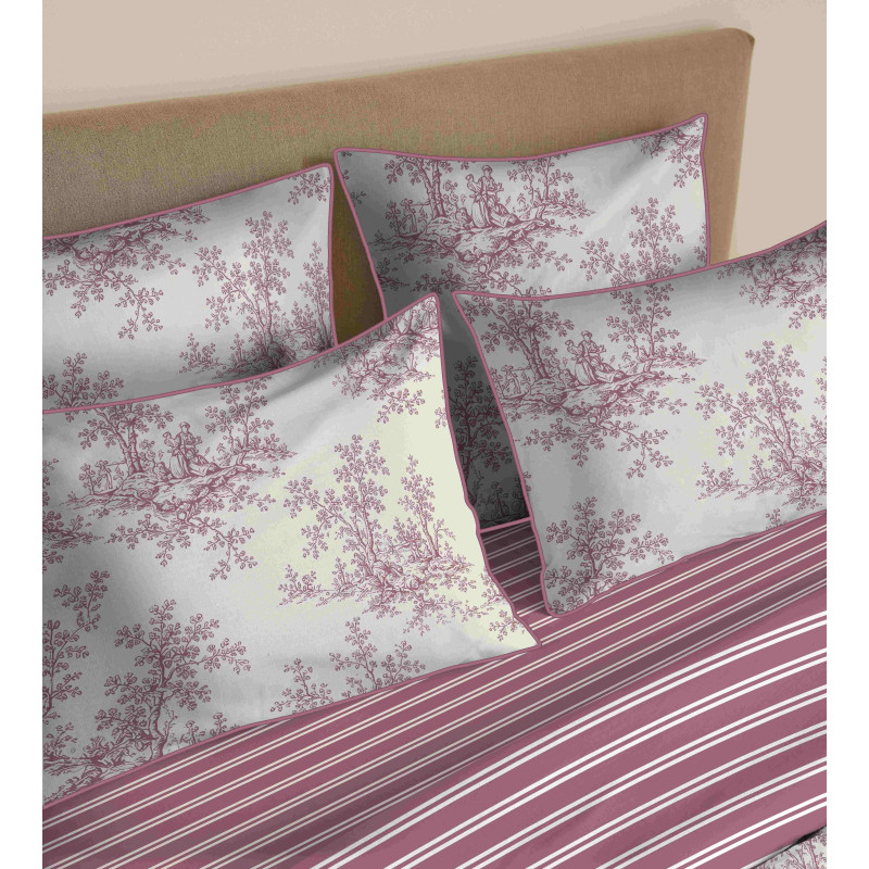 Collection "Anaëlle" Jardin Francais Rose
