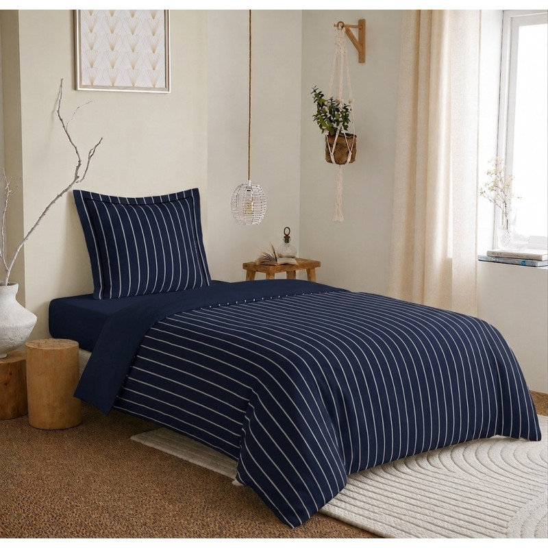 Collection "Anaëlle" Rayures Tailleur Navy