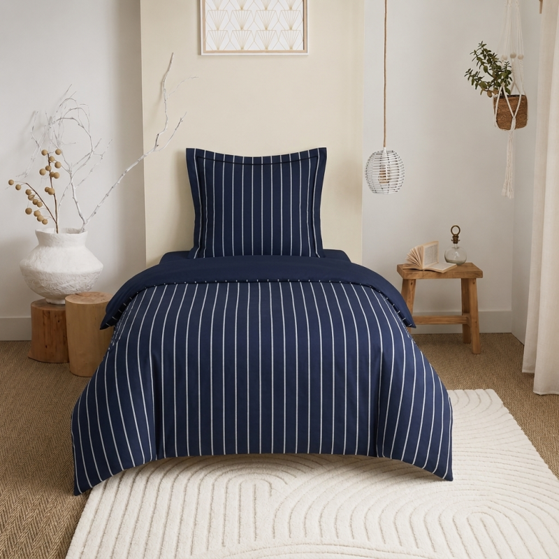 Collection "Anaëlle" Rayures Tailleur Navy