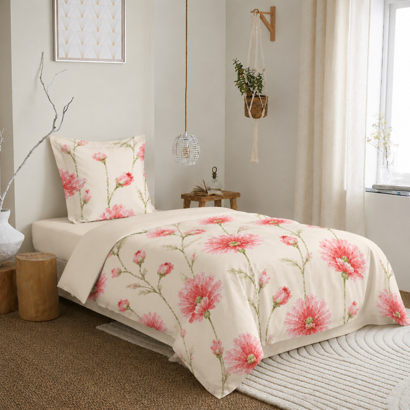 Collection "Anaëlle" Coquelicot Rose Pétale