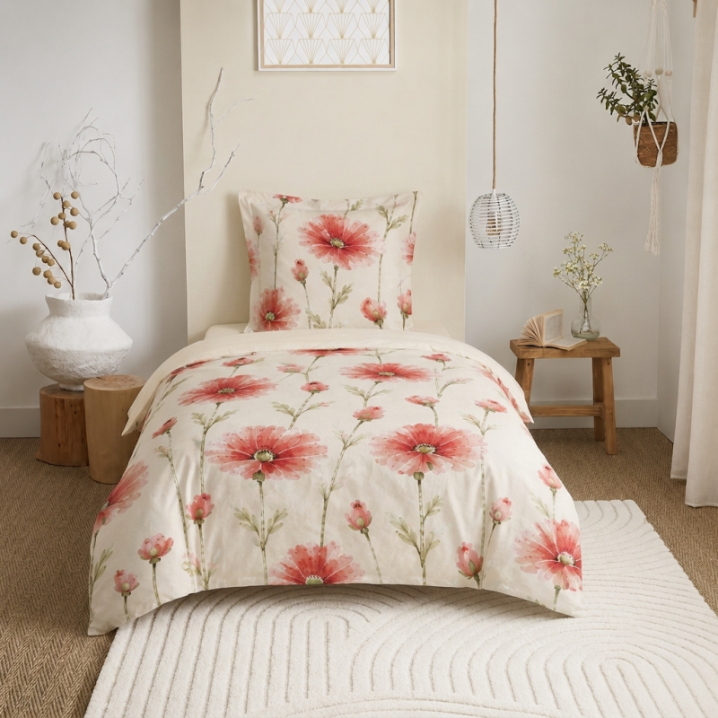 Collection "Anaëlle" Coquelicot Rouge
