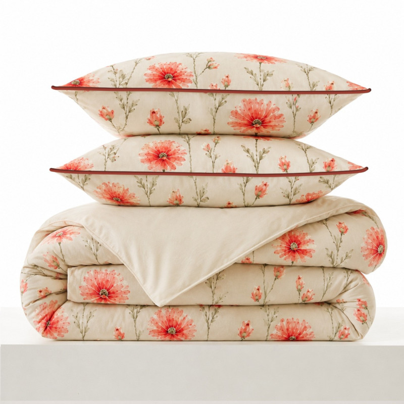 Collection "Anaëlle" Coquelicot Rouge