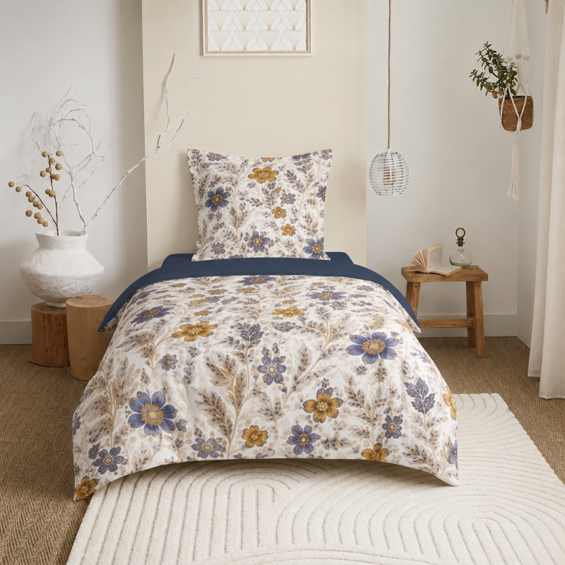 Collection "Anaëlle" Escale Tropicale Bleu