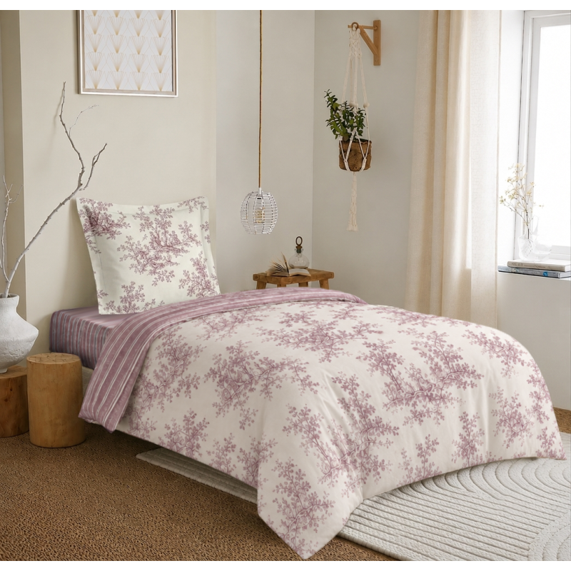 Collection "Anaëlle" Jardin Français Rose