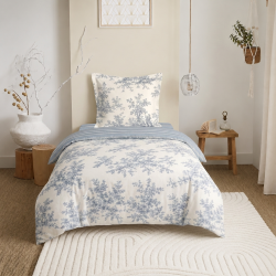 Collection "Anaëlle" Jardin Français Bleu
