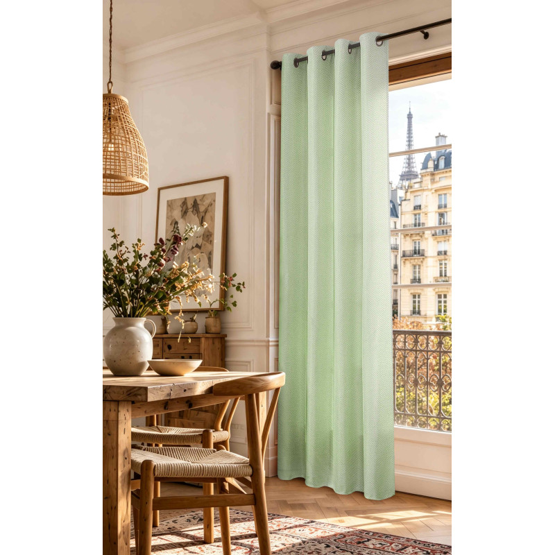 Rideaux Victoria Menthe