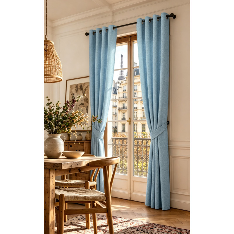 Rideaux Victoria Paon