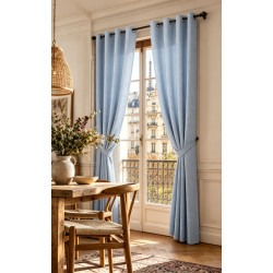 Rideaux Victoria Bleuet