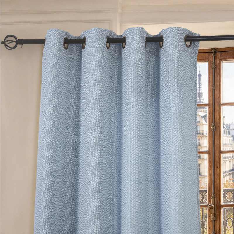 Rideaux Victoria Bleuet