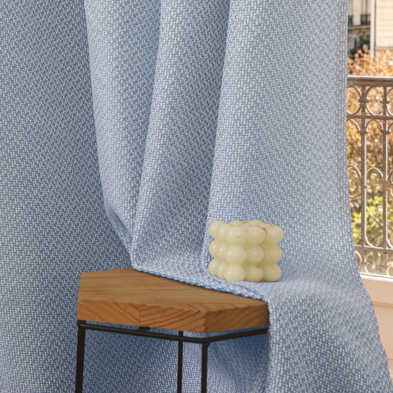Rideaux Victoria Bleuet