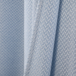 Rideaux Victoria Bleuet