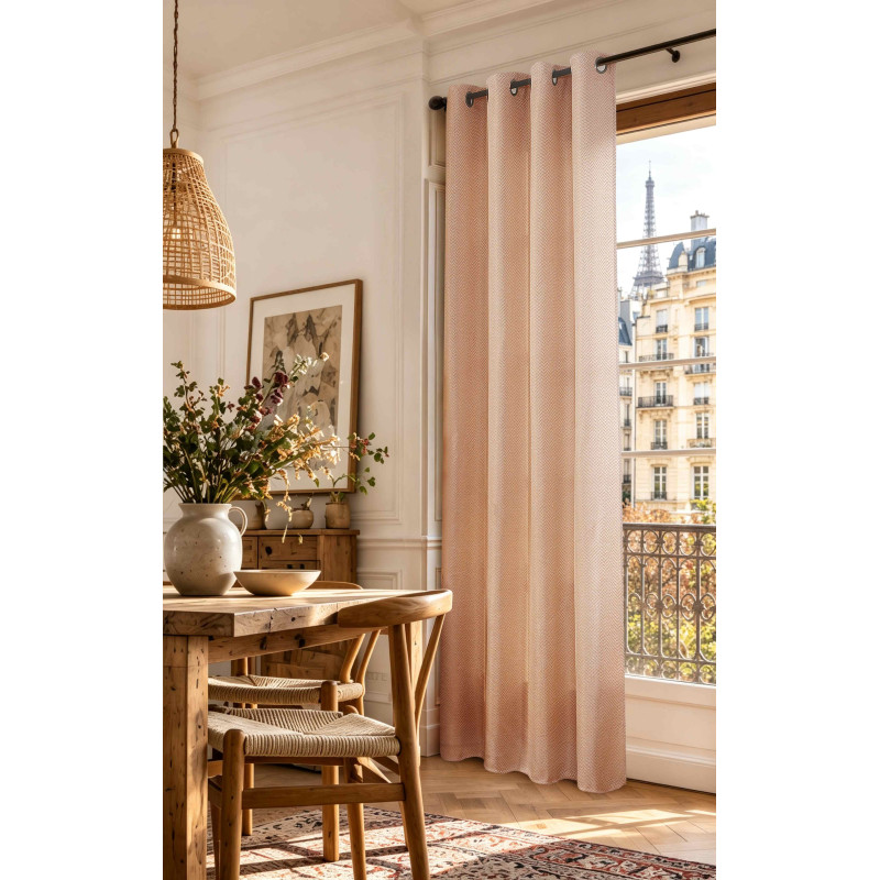 Rideaux Victoria Terracotta