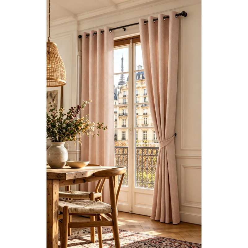 Rideaux Victoria Terracotta