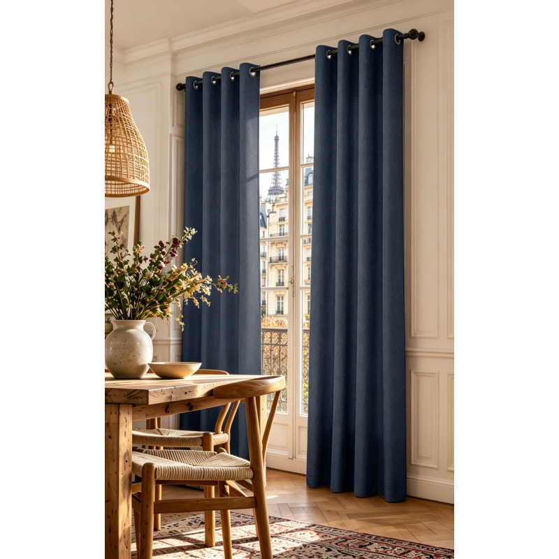 Rideaux Victoria Bleu Nuit