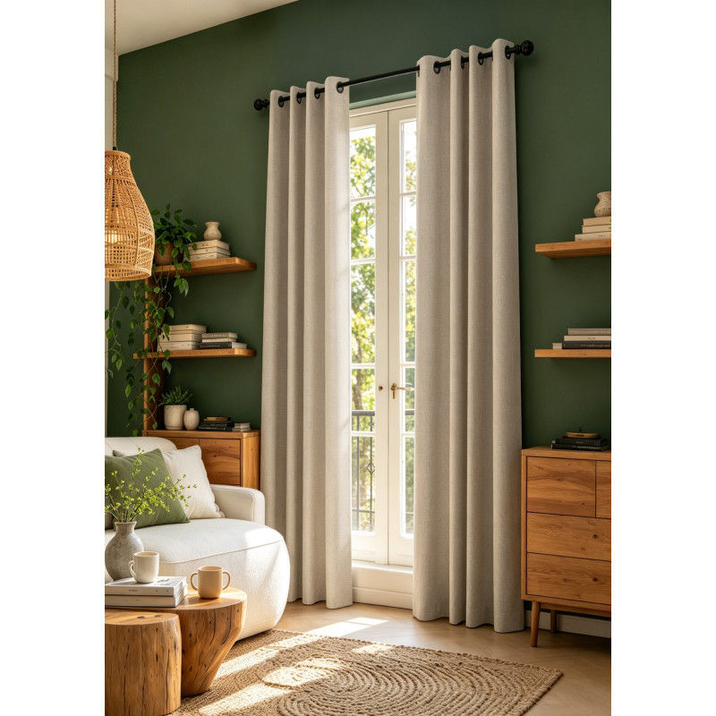 Rideaux Cocooning Sable