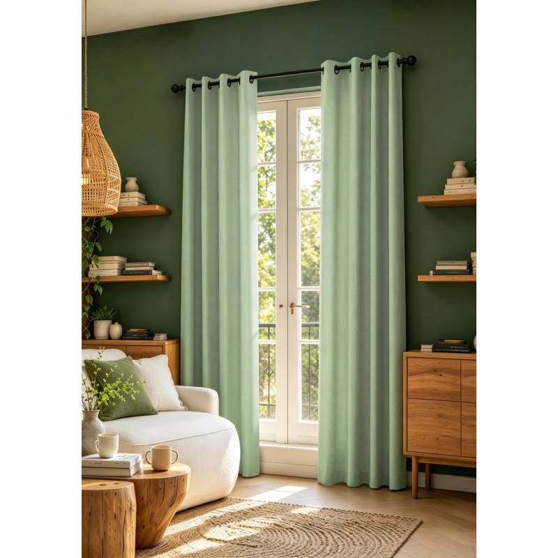 Rideaux Cocooning Menthe