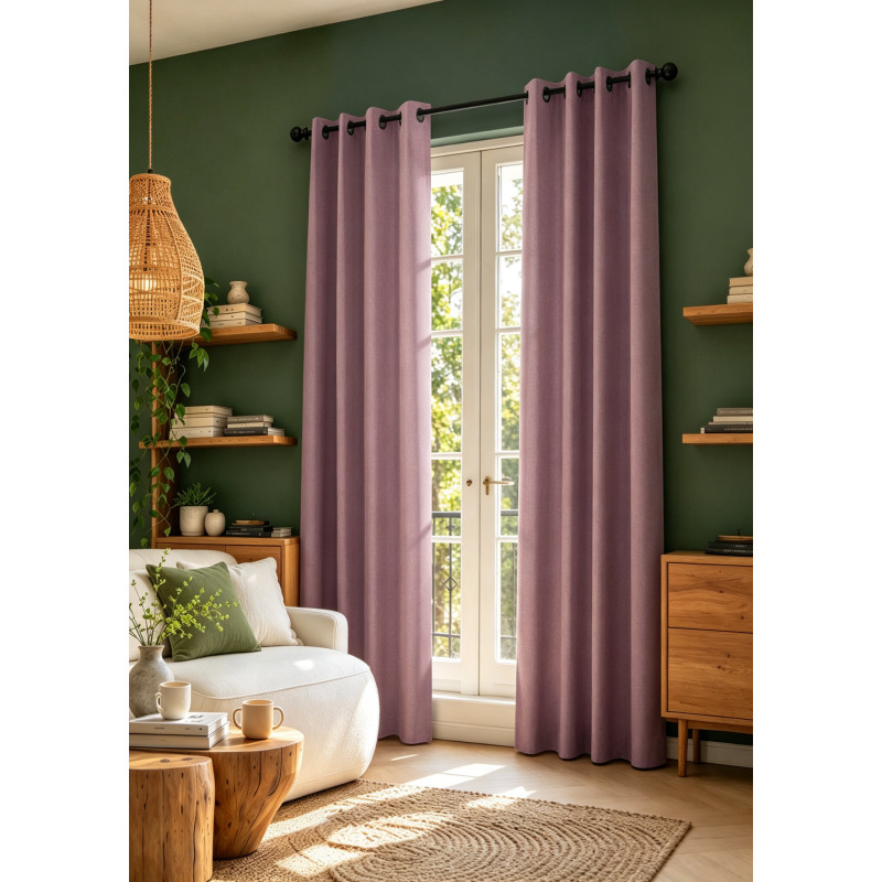 Rideaux Cocooning Lavande
