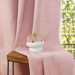 Rideaux Cocooning Rose