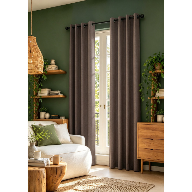 Rideaux Cocooning Chataigne