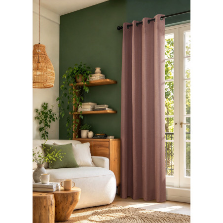 Rideaux Cocooning Terracotta