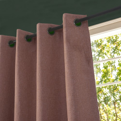 Rideaux Cocooning Terracotta